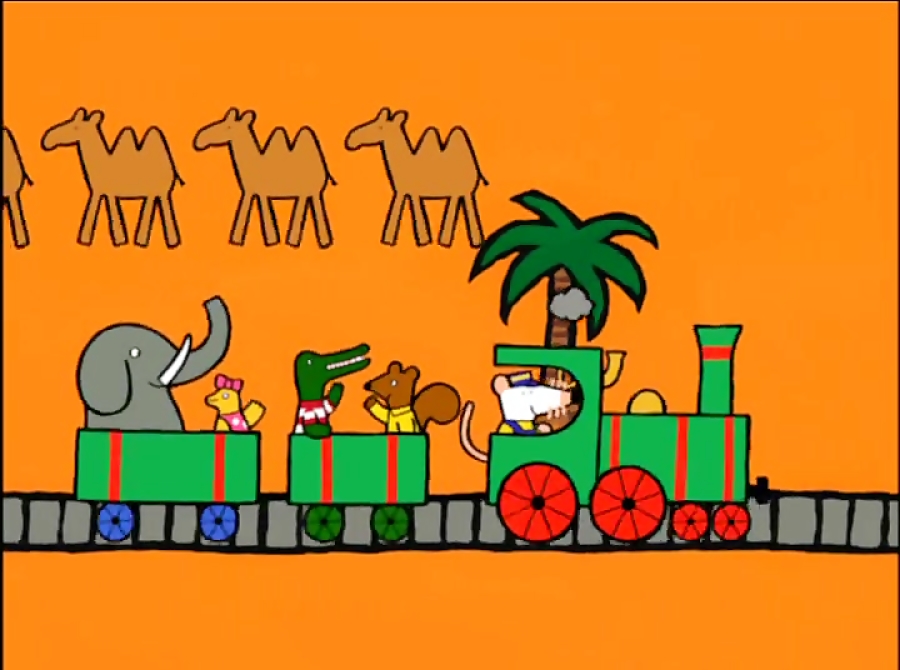 کارتون میسی موشه - آموزش زبان انگلیسی - اپیزود 87 - سوت قطار